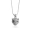 Wild | 925 Sterling Silber | Halskette mit Kristallkatze und Unendlichkeitsverschluss
